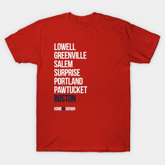 "Homegrown Series" Boston: Mookie T-Shirt by alanduda